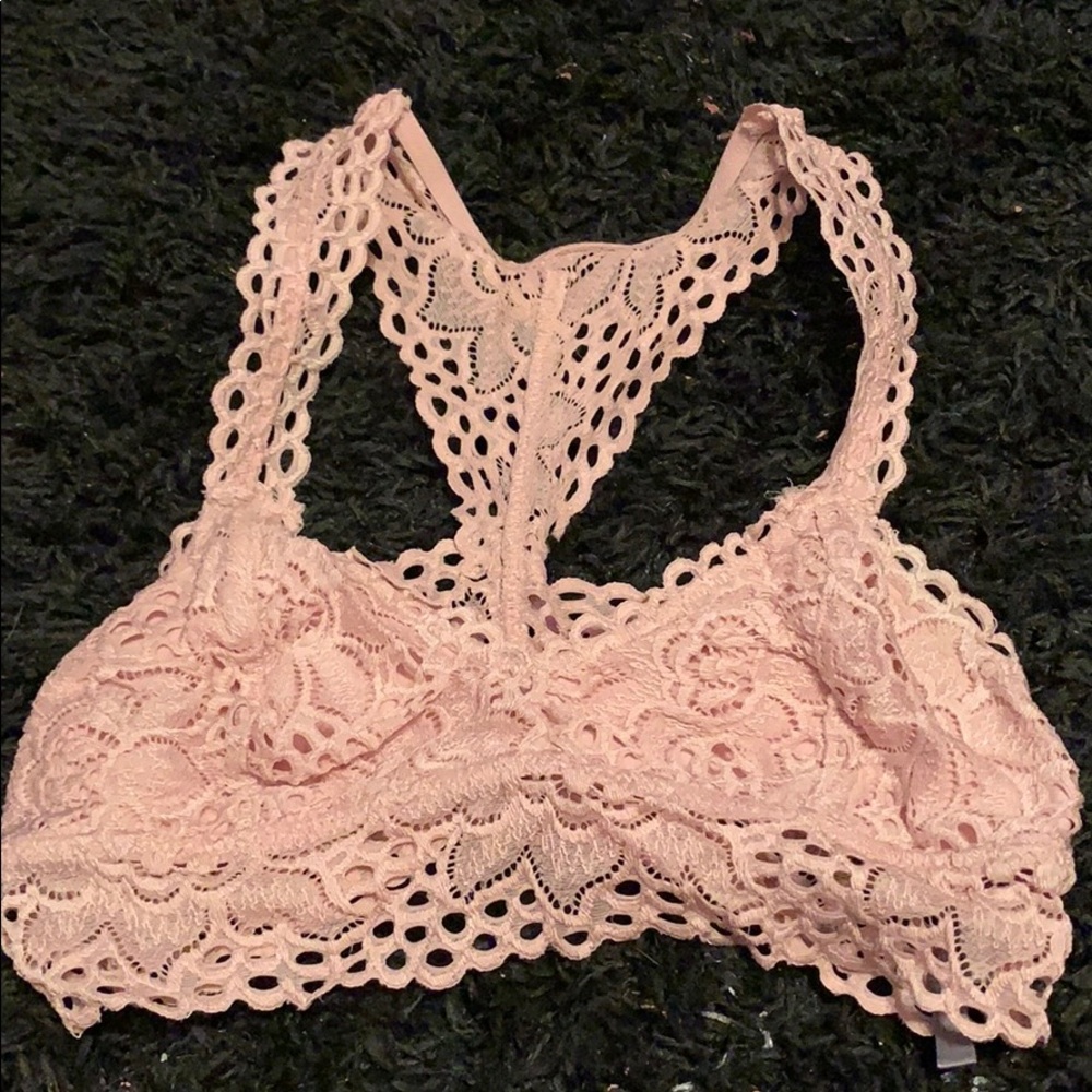 Pink aerie bralette